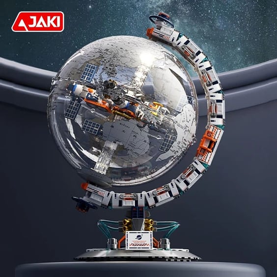 Конструктор Jaki: Space Pop: Breaking-Dawn Globe: Space Station, (214312) 8