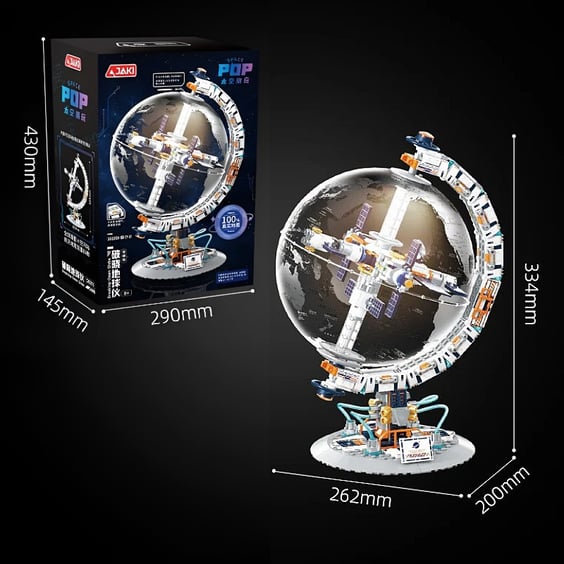 Конструктор Jaki: Space Pop: Breaking-Dawn Globe: Space Station, (214312) 9
