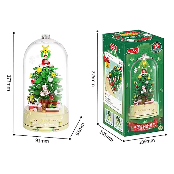 Конструктор Jaki: Star Christmas Tree (Music Box), (214510) 6