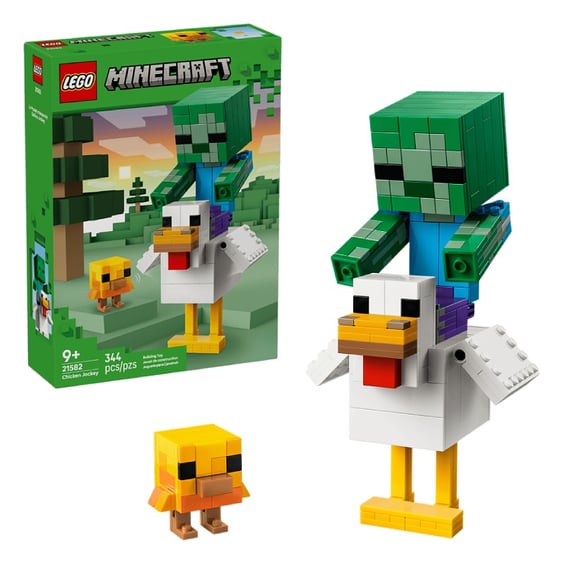 Конструктор LEGO: Minecraft: Chicken Jockey, (21582)