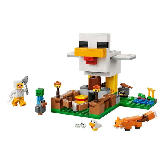 Конструктор LEGO: Minecraft: Chicken Farm, (21585) 2