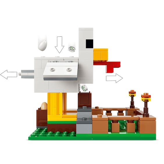 Конструктор LEGO: Minecraft: Chicken Farm, (21585) 5