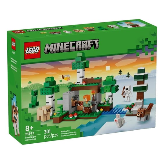 Конструктор LEGO: Minecraft: First Night Adventure, (215931) 9