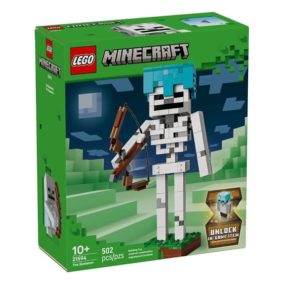 Конструктор LEGO: Minecraft: The Skeleton (Unlock an In-Game Item), (21594) 6