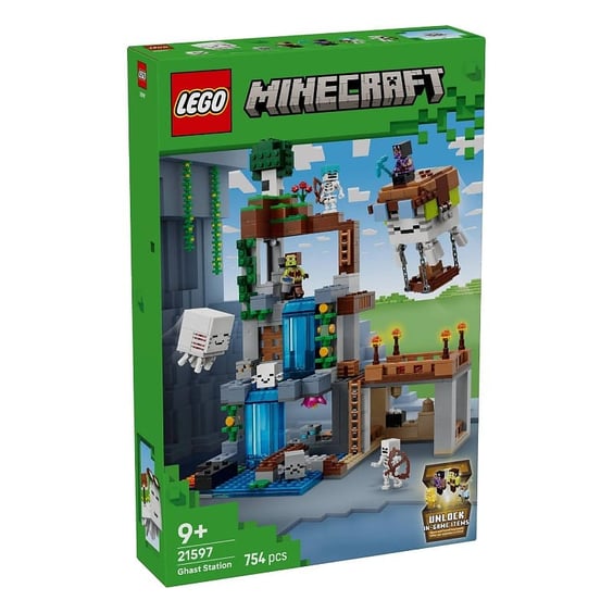 Конструктор LEGO: Minecraft: Ghast Station (Unlock an In-Game Item), (215971) 8