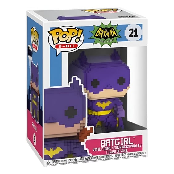 Фігурка Funko POP!: 8-Bit: DC: Batman: Batgirl (Classic Purple), (22015) 3