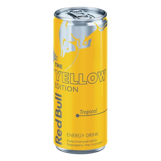 Напиток энергетический Red Bull: Editions: The Yellow Edition: Tropical, (228491) 2