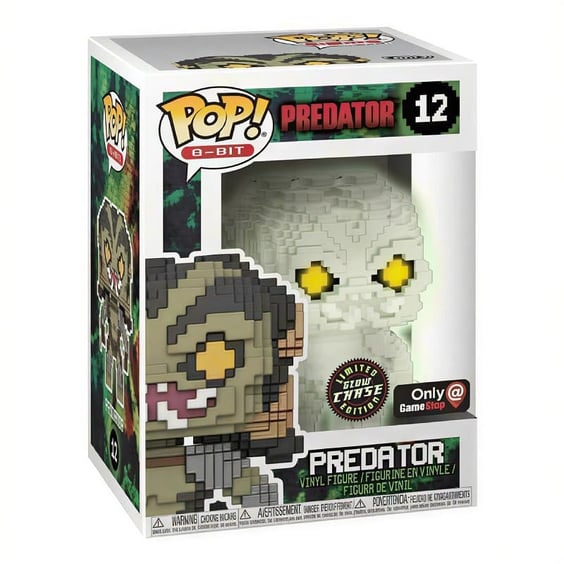 Фигурка Funko POP!: 8-Bit: Predator: Predator (Gamestop Exclusive) (Glow Chase Limited Edition), (23037) 3