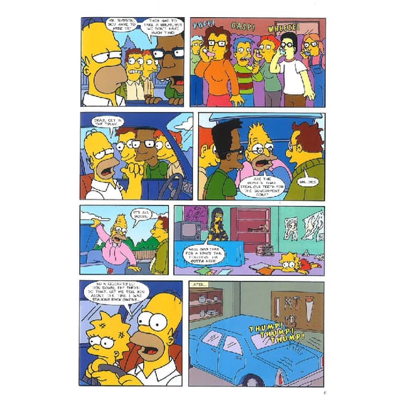 Комикс The Simpsons. Simpsons Comics. Unchained. #36-42, (234039) 4