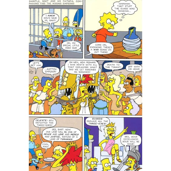 Комикс The Simpsons. Simpsons Comics. Big Book of Bart Simpson. #1-4, (234251) 4