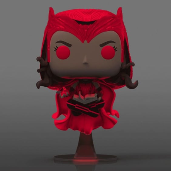 Фігурка Funko POP!: Marvel: WandaVision: Scarlet Witch (Glow in The Dark) (Entertainment Earth Exclusive Limited Edition), (23452) 3
