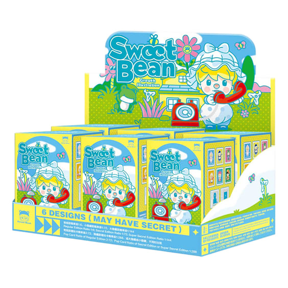 Фігурка Pop Mart: Sweet Bean: Growth Illustration (Blind Box: 1 з 12) (Secret Edition), (240781)