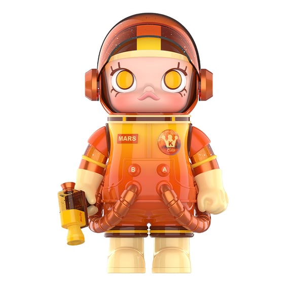 Фігурка Pop Mart: Molly: Mega Space Molly (Planet Series) (400%) (Blind Box / 1 з 8) (Secret Edition), (244383) 5