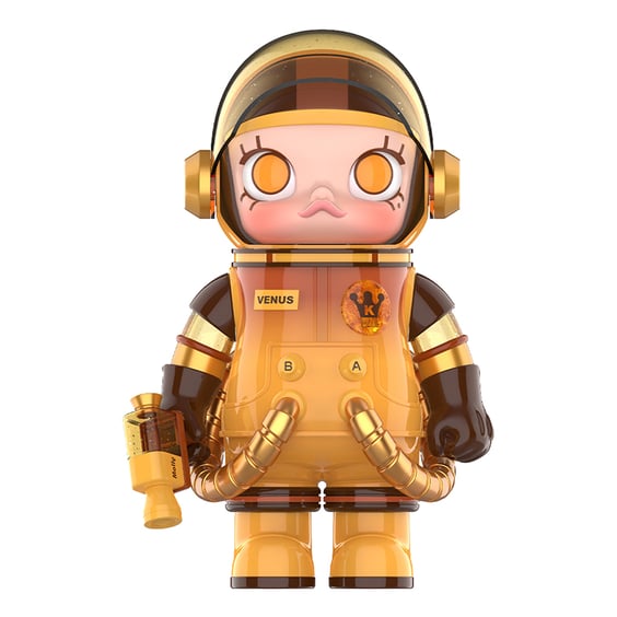 Фігурка Pop Mart: Molly: Mega Space Molly (Planet Series) (400%) (Blind Box / 1 з 8) (Secret Edition), (244383) 7