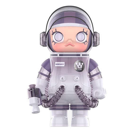 Фігурка Pop Mart: Molly: Mega Space Molly (Planet Series) (400%) (Blind Box / 1 з 8) (Secret Edition), (244383) 9