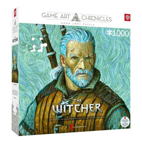 Пазл Good Loot: Witcher: Geralt of Rivia: Vincent van Gogh Parody, (247548)