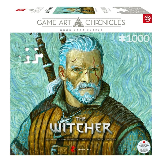 Пазл Good Loot: Witcher: Geralt of Rivia: Vincent van Gogh Parody, (247548) 4