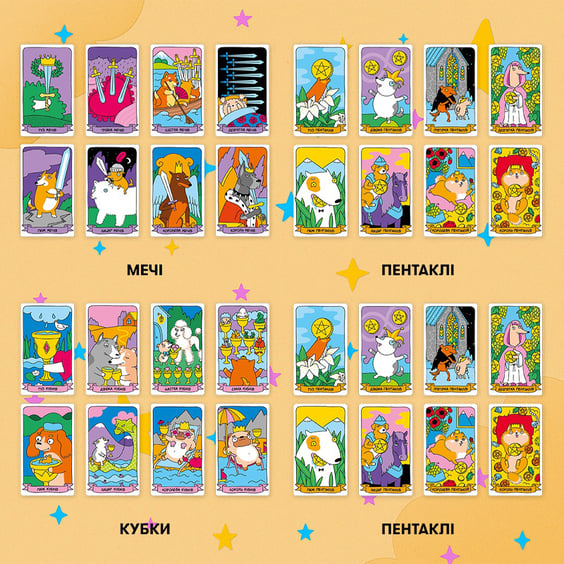 Карты таро Orner & WYSPELL: Гав-Гав, (25028) 3