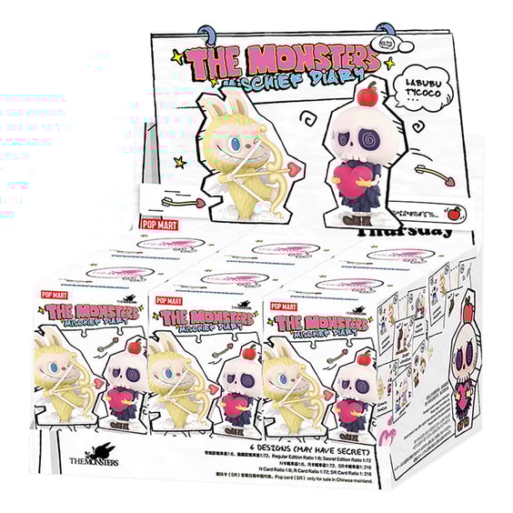Фигурка Pop Mart: The Monsters: Mischief Diary (Blind Box: 1 с 10) (Secret Edition), (255914)