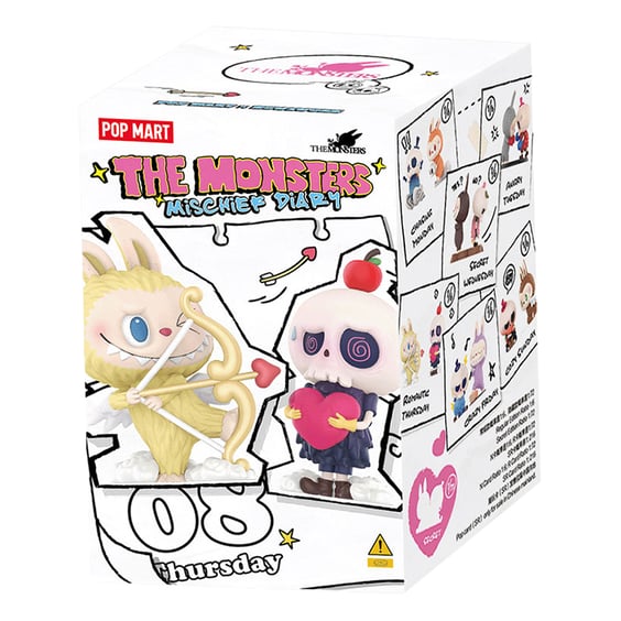 Фигурка Pop Mart: The Monsters: Mischief Diary (Blind Box: 1 с 10) (Secret Edition), (255914) 2
