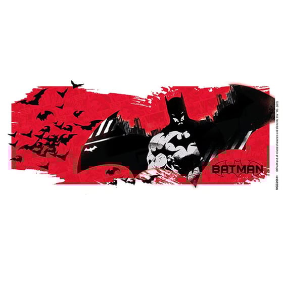 Кухоль Pyramid International: DC: Batman (Red/Black), (266116) 2
