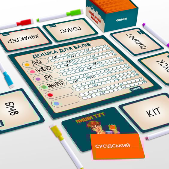 Настольная игра Orner: Вгадай, про що я думаю?, (26670) 5