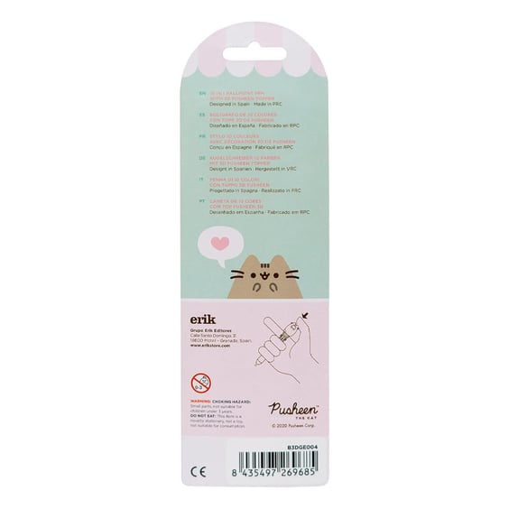 Багатокольорова ручка Erik: Pusheen: Pusheen Foodie, (269685) 4