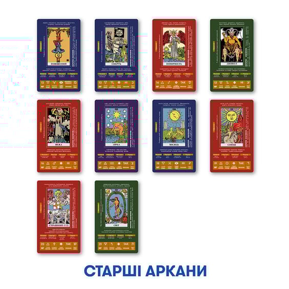 Карти таро Orner: Навчальні таро Райдера-Уейта, (27356) 4