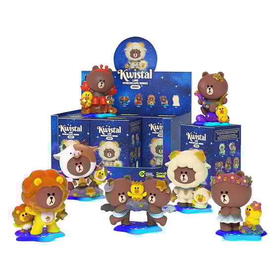 Фігурка Mighty Jaxx: Kwistal: LINE: Horoscope Series Primus (Blind Box: 1 з 7), (276583)