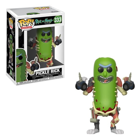Фігурка Funko POP!: Animation: Rick & Morty: Pickle Rick, (27854)