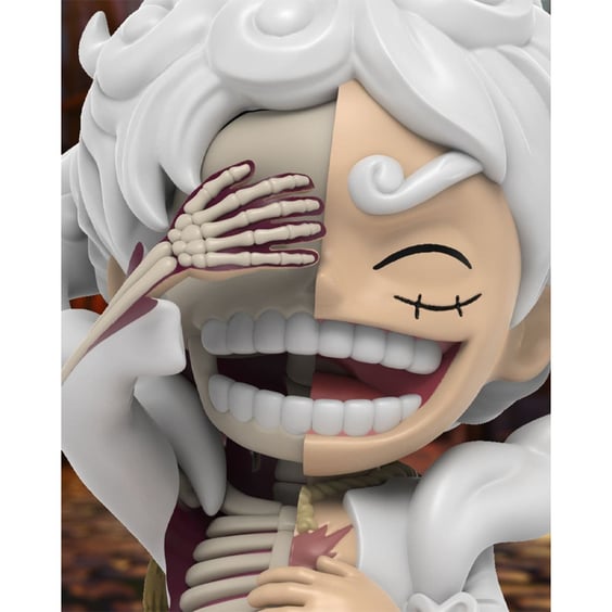 Колекційна фігура Mighty Jaxx: Jason Freeny: XXray Plus: One Piece: Wanted Series: Monkey D. Luffy, (278907) 2