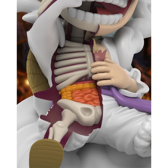 Колекційна фігура Mighty Jaxx: Jason Freeny: XXray Plus: One Piece: Wanted Series: Monkey D. Luffy, (278907) 3