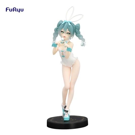 Колекційна фігурка FuRyu: BiCute Bunnies: Vocaloid: Hatsune Miku (Rurudo White Color), (281032)