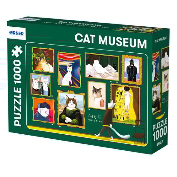 Пазл Orner: Котячий музей, (28759)
