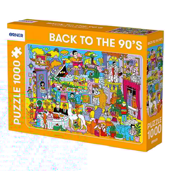 Пазл Orner: Серія 90-ті: Серіали та фільми, (28766)