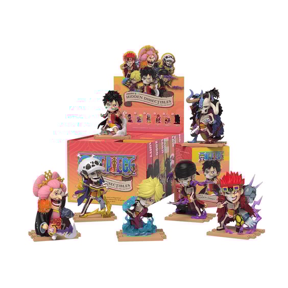 Фигурка Mighty Jaxx: Jason Freeny: Hidden Dissectibles: One Piece: Wano Arc Edition (Blind Box: 1 из 7), (289286)