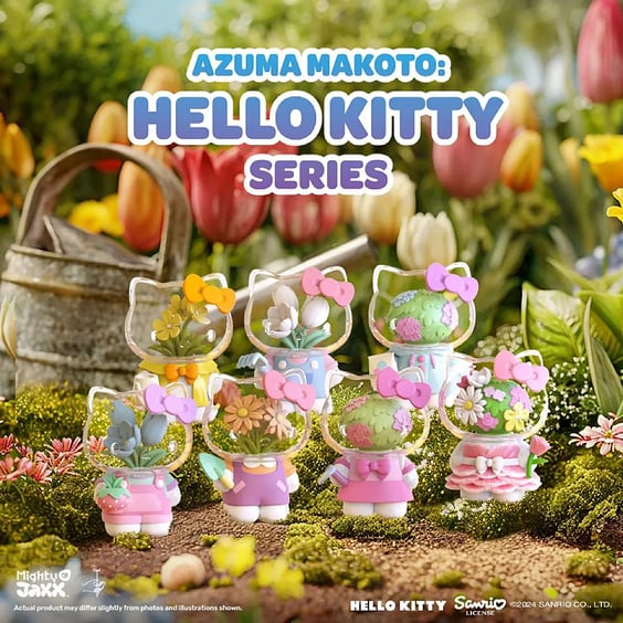 Фігурка Mighty Jaxx: Azuma Makoto: Sanrio: Hello Kitty Series (Blind Box: 1 з 7), (289354) 9