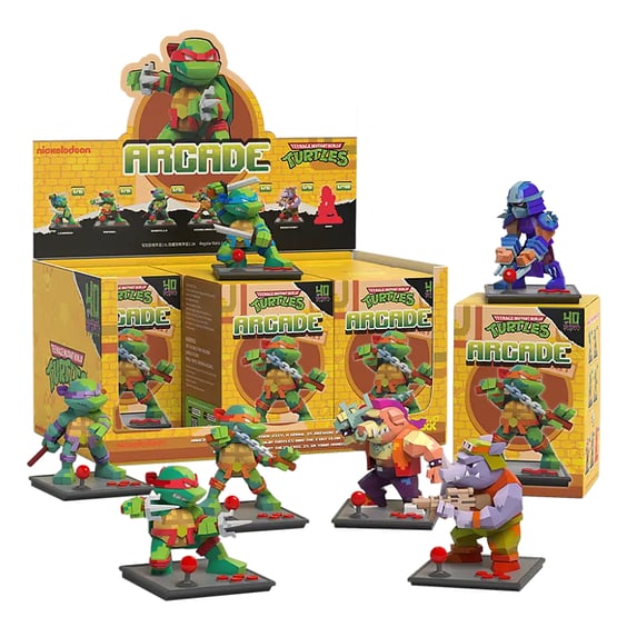 Фігурка Mighty Jaxx: Arcade: Teenage Mutant Ninja Turtles (Blind Box: 1 з 7), (289361)