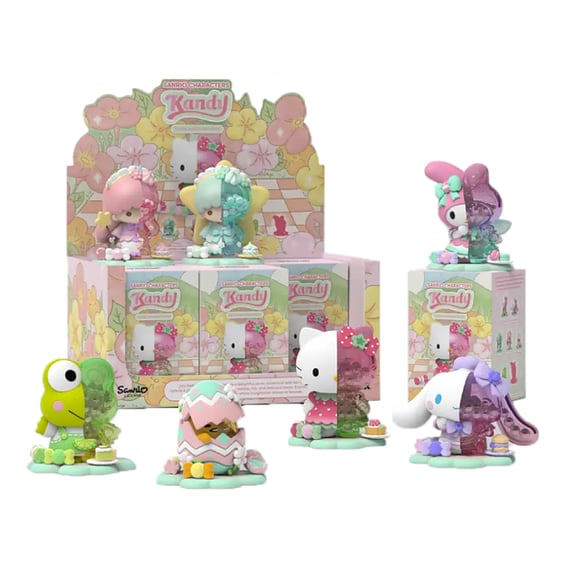 Фігурка Mighty Jaxx: Kandy: Sanrio: Flora DayDream Series (Blind Box: 1 з 7), (289385)