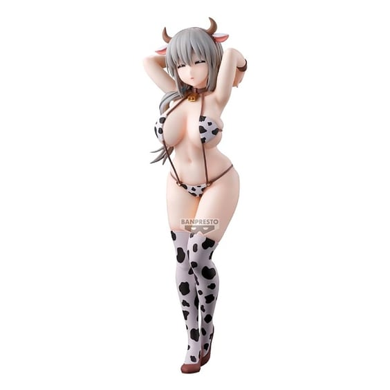 Колекційна фігурка Banpresto: Glitter & Glamours: Uzaki-chan Wants to Hang Out!: Tsuki Uzaki (Cow Swimsuit Ver.), (293326)