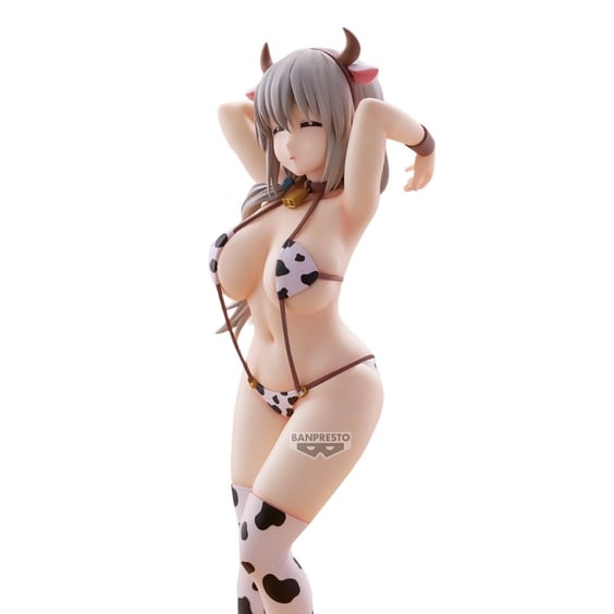 Колекційна фігурка Banpresto: Glitter & Glamours: Uzaki-chan Wants to Hang Out!: Tsuki Uzaki (Cow Swimsuit Ver.), (293326) 4