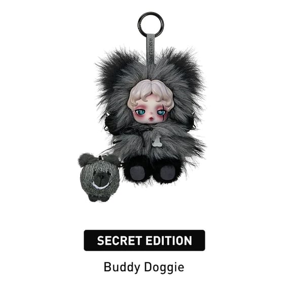 Фигурка Pop Mart: Skullpanda: You Found Me!: Plush Doll Pendant Series (Blind Box: 1 з 10) (Secret Edition), (29347) 14