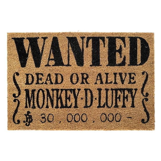 Вхідний килимок Erik: One Piece: Monkey D. Luffy: «Wanted», (294618)