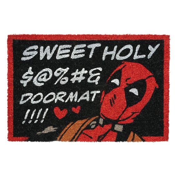 Вхідний килимок Erik: Marvel: Deadpool: «Sweet Holy $@%#Ԑ Doormat!!!!», (297435)