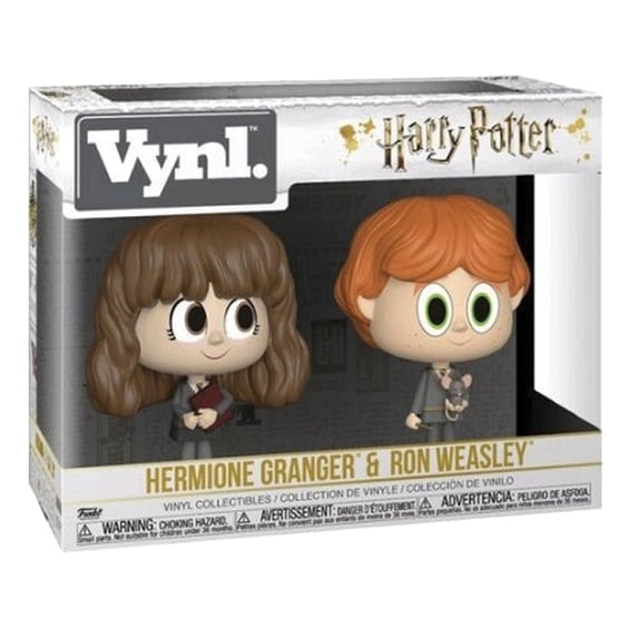 Фігурка Funko: Vynl.: Wizarding World: Harry Potter: Hermione Granger & Ron Weasley (2-Pack), (30001) 3