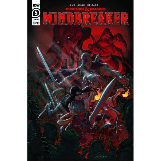 Комікс Dungeons & Dragons. Mindbreaker. All In Your Head. #5 (Cover B), (30082)