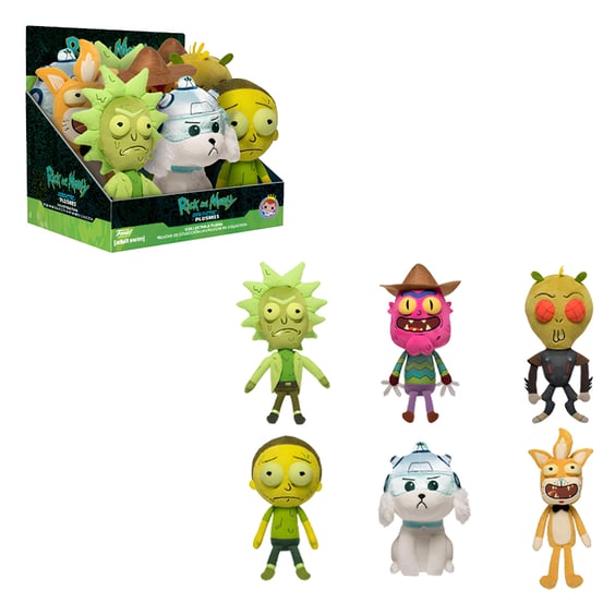 Мягкая игрушка Funko: Galactic Plushies: Rick & Morty (1 з 6), (30118)