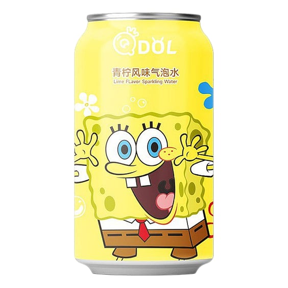 Напиток Qdol: Pokemon / Spongebob Squarepants: Lime Flavour (1 шт. рандомно), (30200) 3