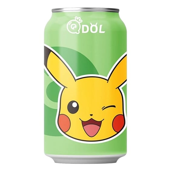 Напиток Qdol: Pokemon / Spongebob Squarepants: Lime Flavour (1 шт. рандомно), (30200) 2