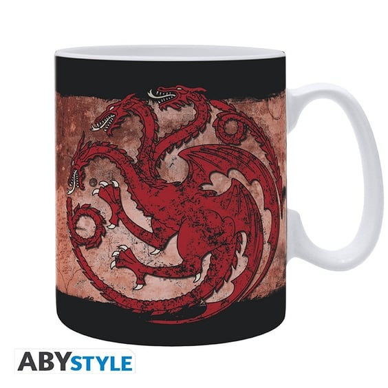 Кружка ABYstyle: Game of Thrones: House Targaryen: «Fire and Blood», (30312)